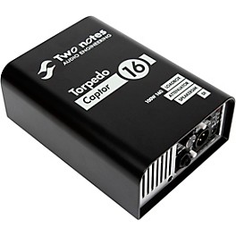 Two Notes AUDIO ENGINEERING Torpedo Captor L... Two Notes AUDIO ENGINEERING Torpedo Captor Loadbox/Attenuator/DI Black 16 Ohm