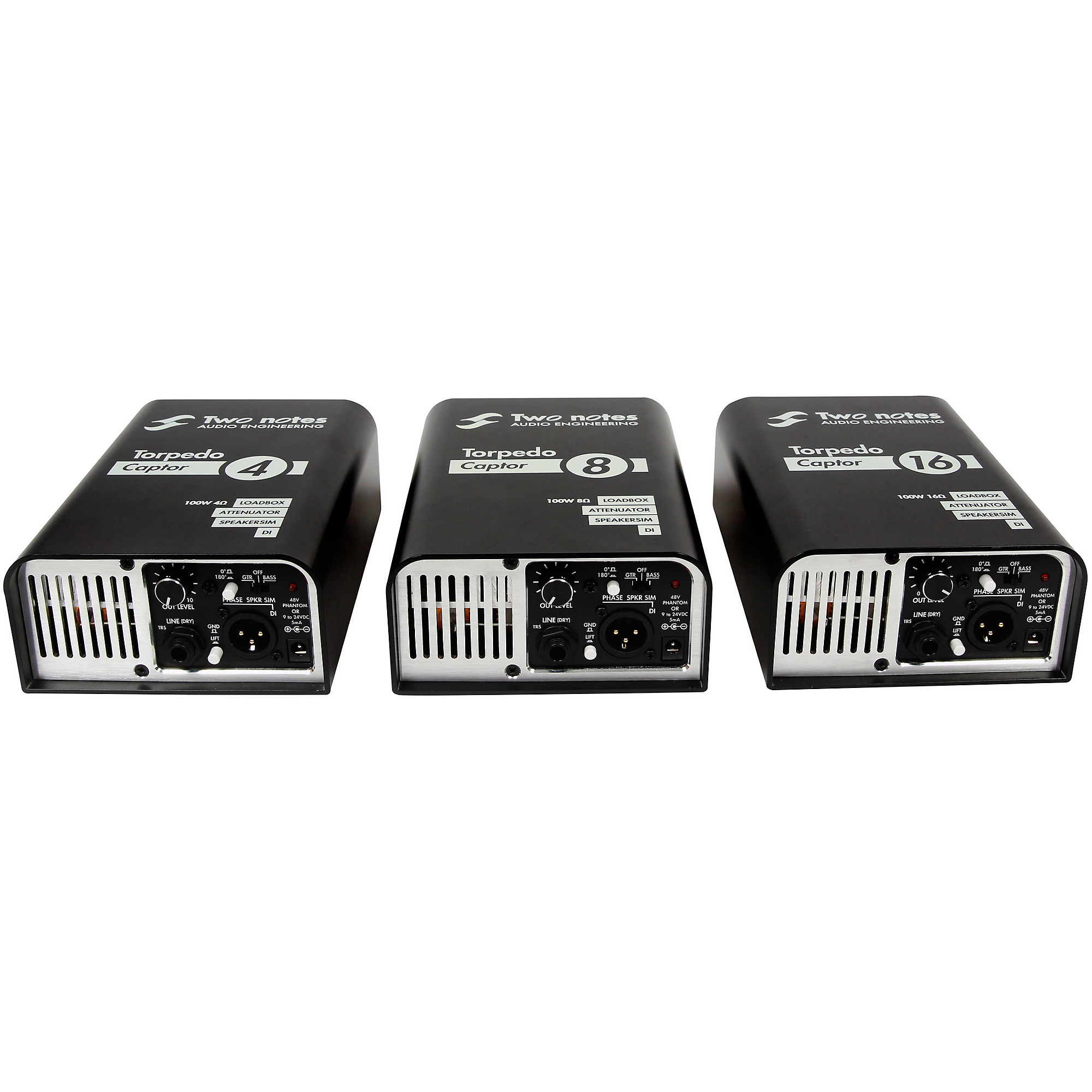 Two Notes AUDIO ENGINEERING Torpedo Captor Loadbox/Attenuator/DI