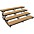 National Public Seating 4... National Public Seating 4 Level Straight Standing Choral Riser (18"x96" Platform) Hardwood Floor