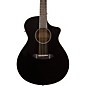 Open Box Breedlove Discovery Concert Black CE Sitka Spruce-Mahogany  Acoustic-Electric Guitar Level 2 Black 190839925893 thumbnail