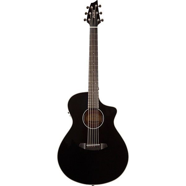 Open Box Breedlove Discovery Concert Black CE Sitka Spruce-Mahogany  Acoustic-Electric Guitar Level 2 Black 190839925893