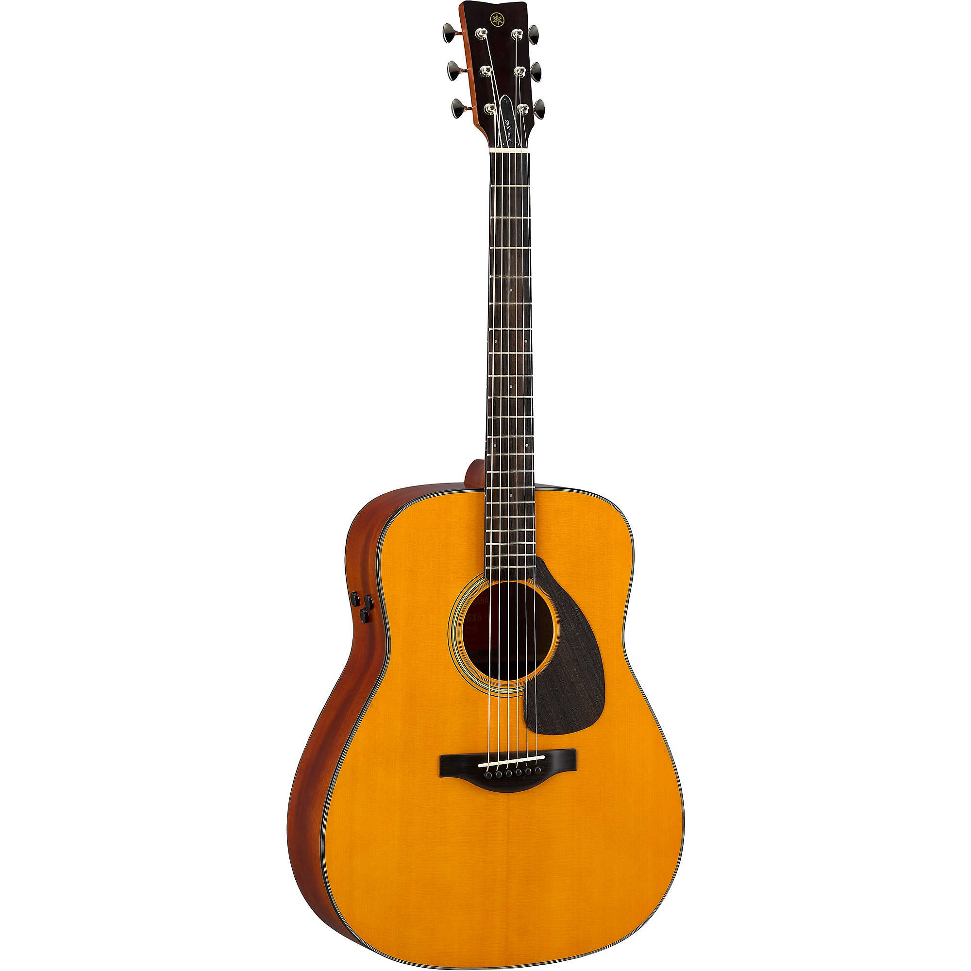 Yamaha FGX5 Red Label Dreadnought Acoustic-Electric Guitar Natural