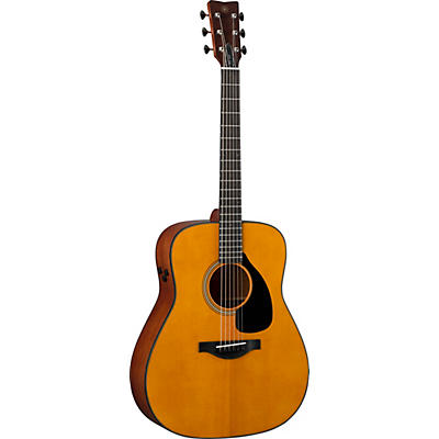 Yamaha Fgx3 Red Label Dreadnought Acoustic-Electric Guitar Natural Matte for sale