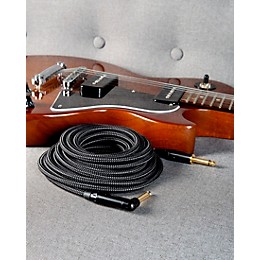 Livewire Signature Guitar Cable Straight/Angle Black and Gray 20 ft.