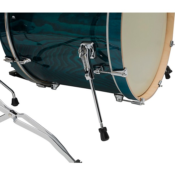 TAMA Superstar Classic Exotix 7-Piece Shell Pack With 22" Bass Drum Gloss Sapphire Lacebark Pine