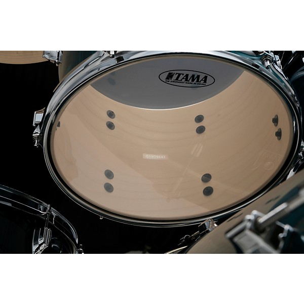 TAMA Superstar Classic Exotix 7-Piece Shell Pack With 22" Bass Drum Gloss Sapphire Lacebark Pine