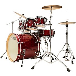 TAMA Superstar Classic Exotix 7-Piece Shell Pack With 22" Bass Drum Gloss Garnet Lacebark Pine