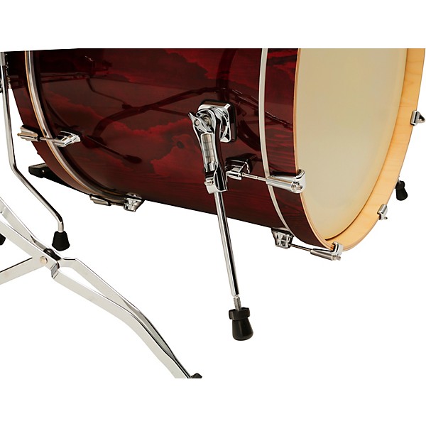 TAMA Superstar Classic Exotix 7-Piece Shell Pack With 22" Bass Drum Gloss Garnet Lacebark Pine