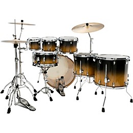 TAMA Superstar Classic Exotix 7-Piece Shell Pack With 22" Bass Drum Gloss Lacebark Pine Fade