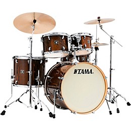 TAMA Superstar Classic Exotix 5-Piece Shell Pack With 22" Bass Drum Gloss Java Lacebark Pine