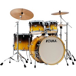 TAMA Superstar Classic Exotix 5-Piece Shell Pack With 22" Bass Drum Gloss Lacebark Pine Fade