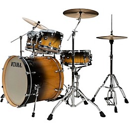 TAMA Superstar Classic Exotix 5-Piece Shell Pack With 22" Bass Drum Gloss Lacebark Pine Fade