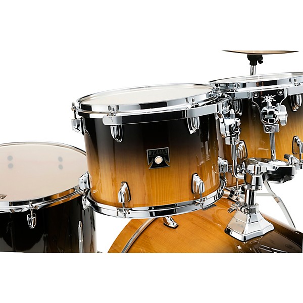 TAMA Superstar Classic Exotix 5-Piece Shell Pack With 22" Bass Drum Gloss Lacebark Pine Fade