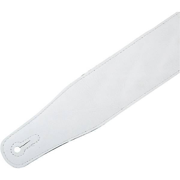 Levy's MG26DS 2.5'' White Garment Leather Guitar Strap