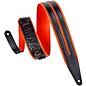 Clearance Levy's MG317DRS 2.5" Orange Garment Leather Guitar Strap thumbnail