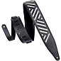 Clearance Levy's MC317DCO 2.5" Black Chrome-Tan Leather Guitar Strap thumbnail