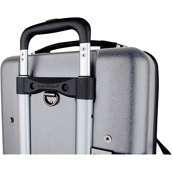 Protec Single/Double/Triple Horn ZIP ABS Case Silver