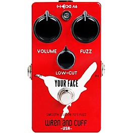 Wren And Cuff Your Face 70's Fuzz Effects Pedal