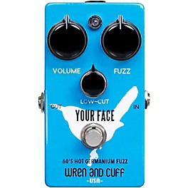 Wren And Cuff Your Face 60's Fuzz Effects Pedal