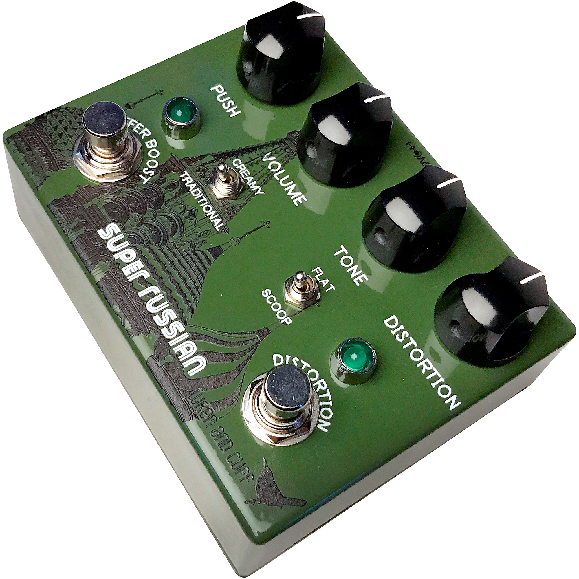 【送料関税無料】 Wren Pedal Effects Boost Fuzz/Buffer Russian Super Cuff And ギター