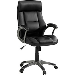 SAUDER Manager Chair Leather Black