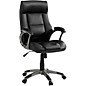 SAUDER Manager Chair Leather Black thumbnail