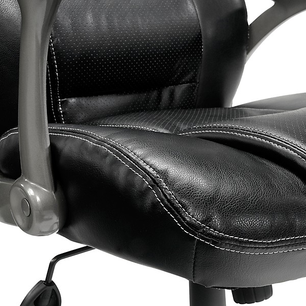 SAUDER Manager Chair Leather Black