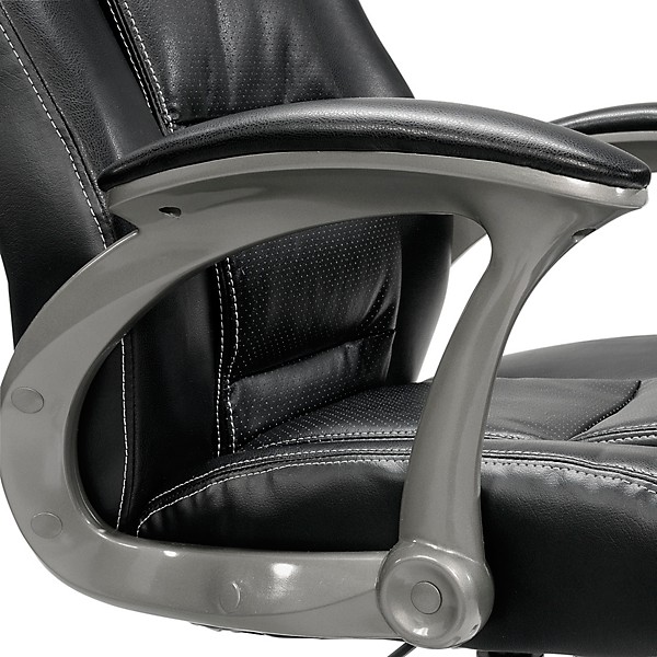SAUDER Manager Chair Leather Black