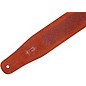 Levy's MS26CK-BRN 2 1/2" Wide Brown Suede Leather Guitar Straps