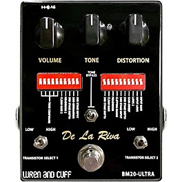 Wren And Cuff De La Riva BM20-ULTRA Distortion Effects Pedal