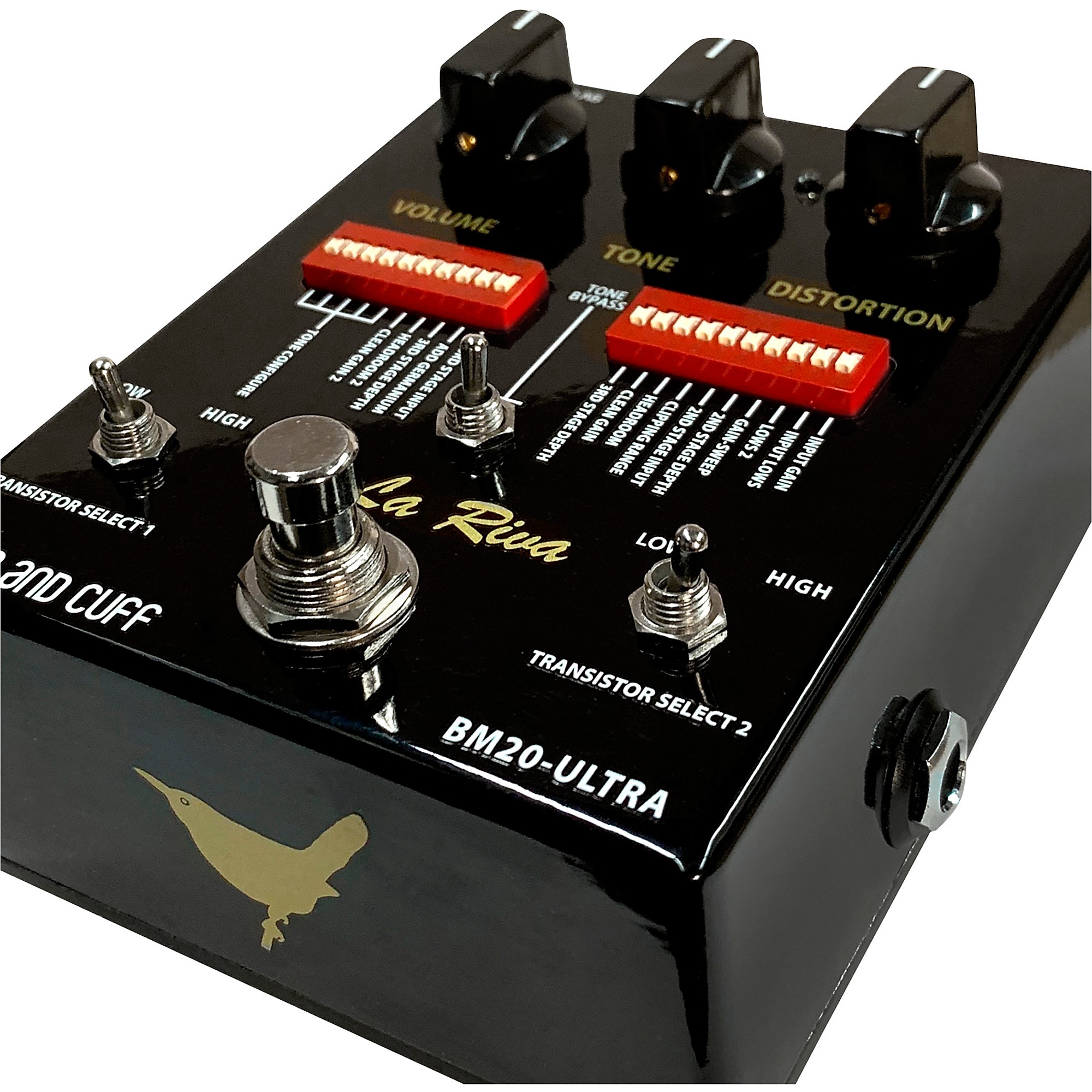 Wren And Cuff De La Riva BM20-ULTRA Distortion Effects Pedal 