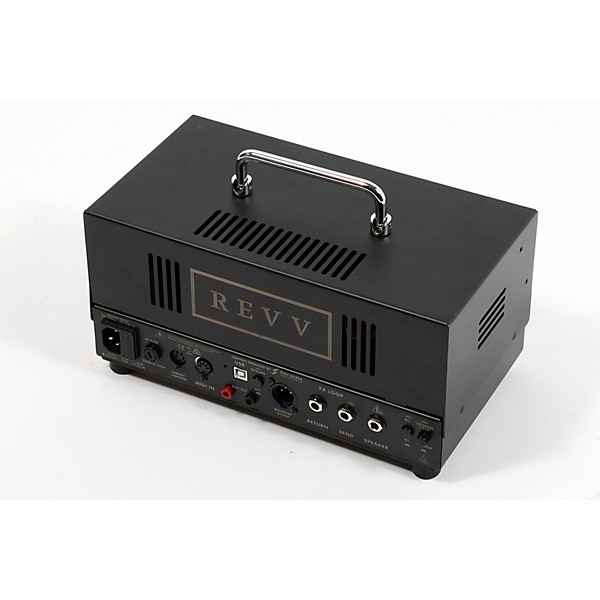 Open Box Revv Amplification D20 20W Tube Guitar Amp Head Level 3 Black 197881525347