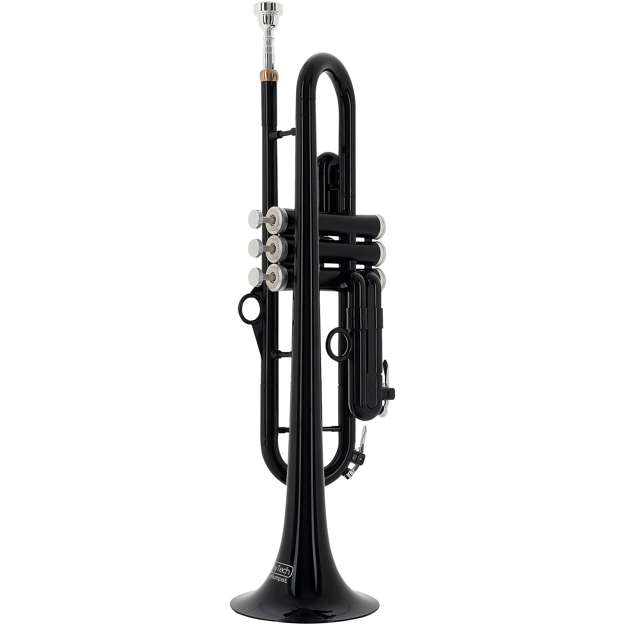 いま人気のアイテム pTrumpet pTrumpet hyTech Metal/Plastic Trumpet Black 管楽器・吹奏楽器