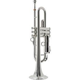 Open Box pTrumpet pTrumpet hyTech Metal/Plastic Trumpet Level 2 Silver 194744668111