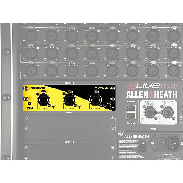 Allen & Heath WAVES V3 128x128 dLive Module