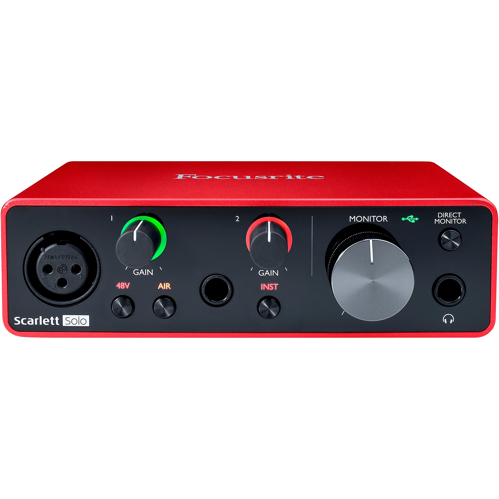 Focusrite Scarlett Solo USBオーディオインターフェース-