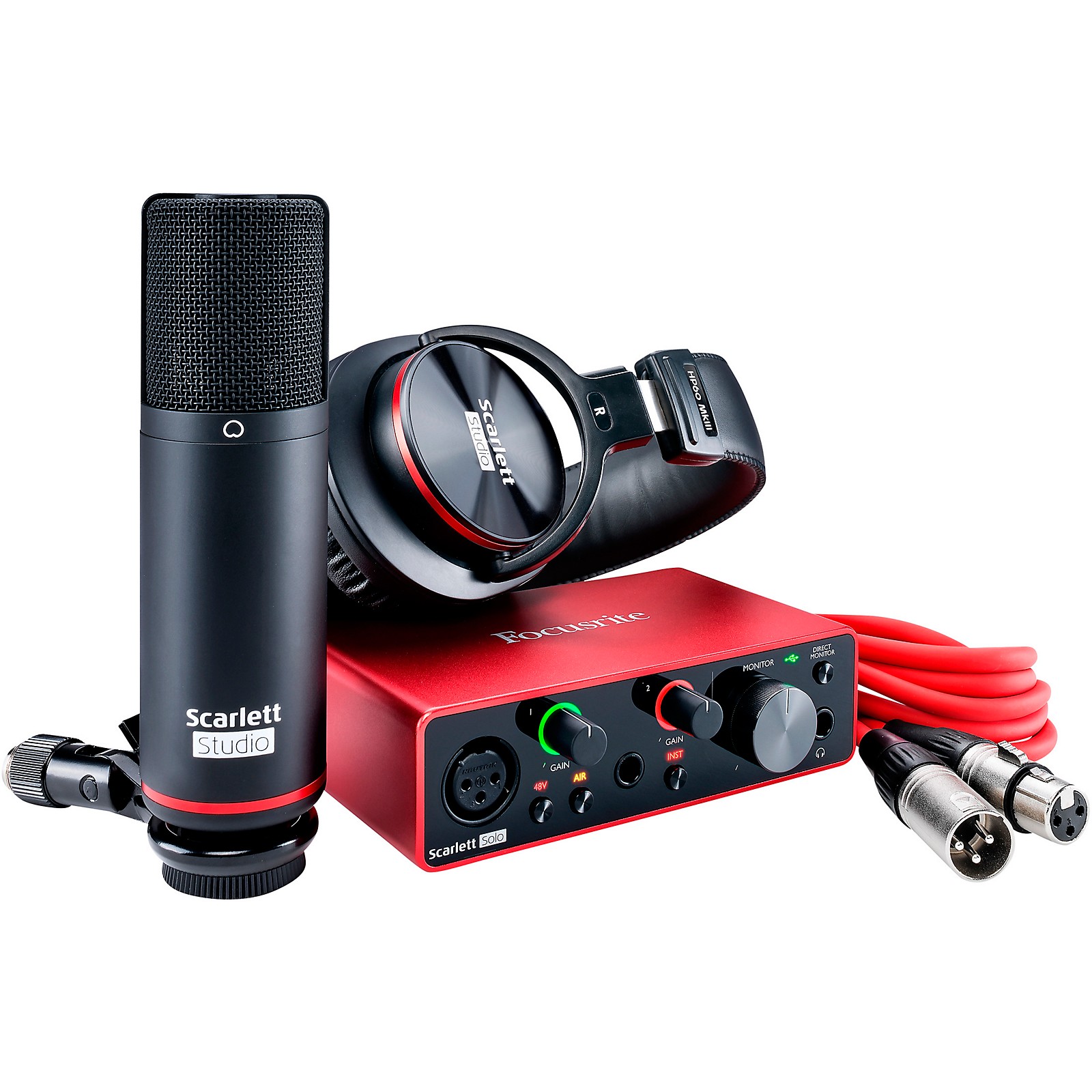 Focusrite Scarlett Solo Studio Pack (Gen 3)