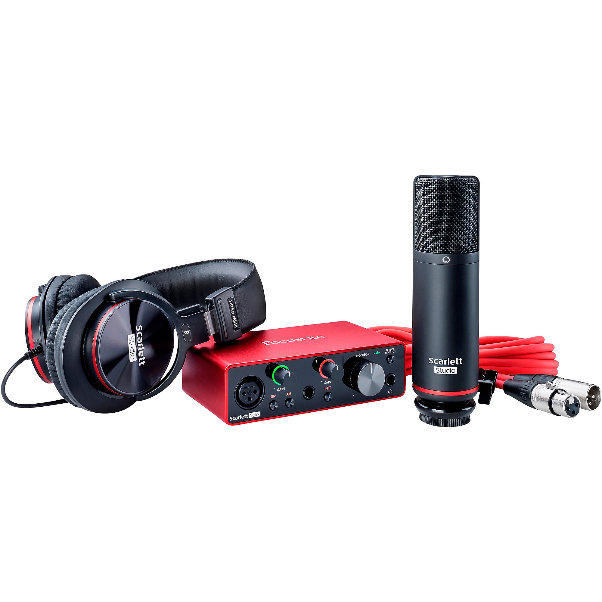 【箱無し】Focusrite Scarlett solo Studio Open Box Focusrite Scarlett Solo Studio Pack (Gen 3