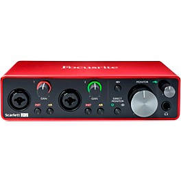 Focusrite Scarlett 2i2 USB Audio Interface (Gen 3)