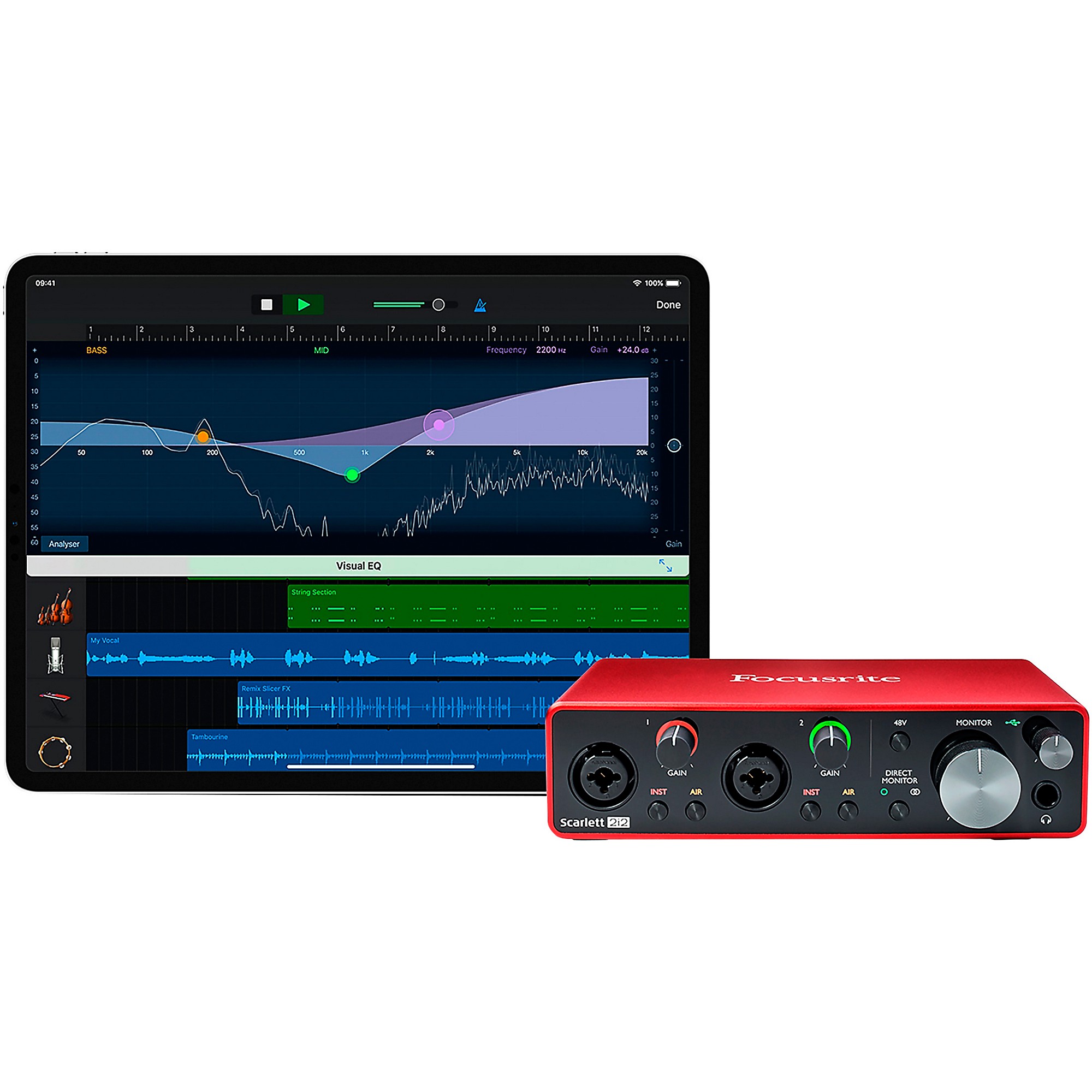 Focusrite Scarlett 2i2 USB Audio Interface (Gen 3) | Guitar Center