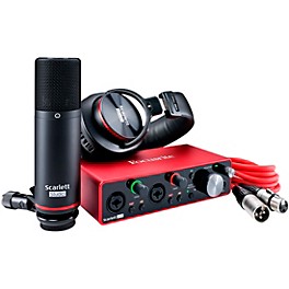 Focusrite Scarlett 2i2 Studio Pack (Gen 3)