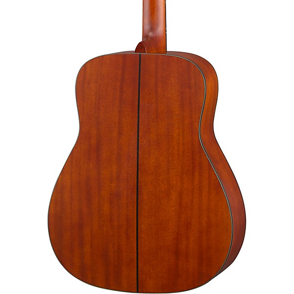 Open Box Yamaha FG5 Red Label Dreadnought Acoustic Guitar Level 2 Natural Matte 197881127510