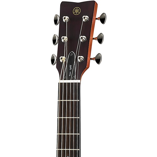 Open Box Yamaha FG5 Red Label Dreadnought Acoustic Guitar Level 2 Natural Matte 197881127510
