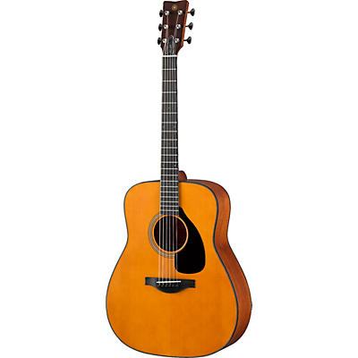 Yamaha Fg3 Red Label Dreadnought Acoustic Guitar Natural Matte for sale