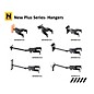 Hercules GSP39WB PLUS Series Universal AutoGrip Wall Mount Guitar Hanger with Steel Base, Short Arm