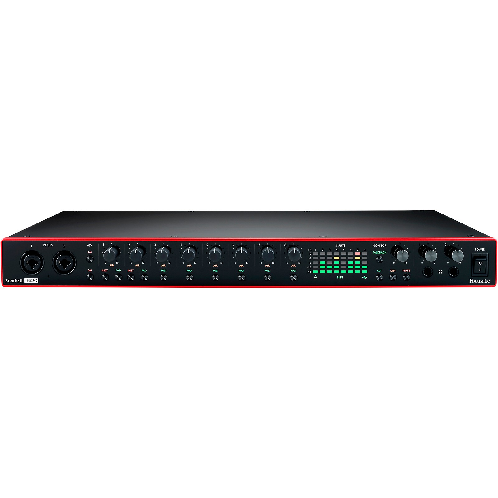 Focusrite Scarlett 18i20 USB Audio Interface (Gen 3) | Guitar Center