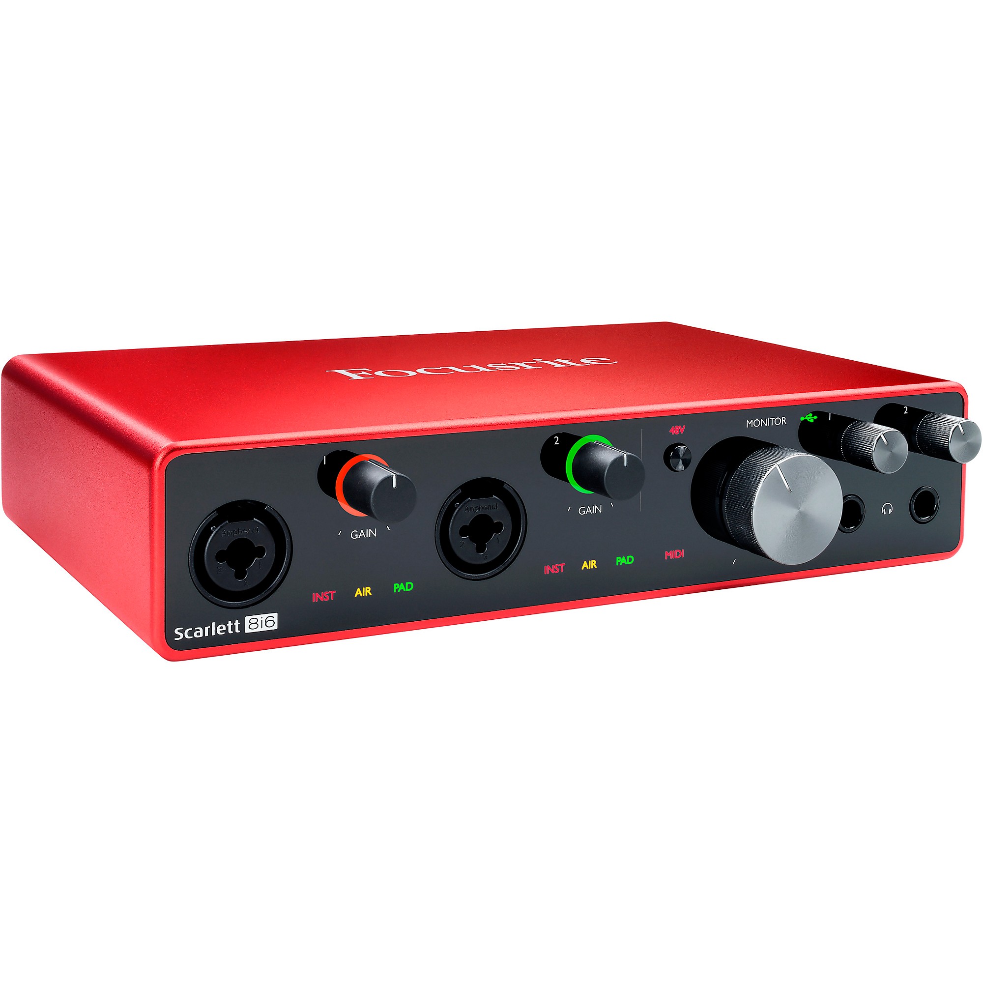 DTM・DAW Focusrite Scarlett 8i6 gen.3 Focusrite Scarlett 8i6 USB Audio Interface Gen 3 | Guitar Center