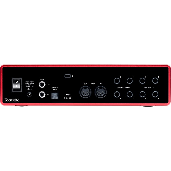 Focusrite Scarlett 18i8 USB Audio Interface (Gen 3)