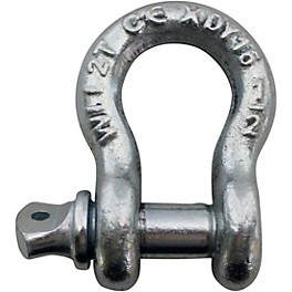 ProX XT-USHACKLE 2-Ton 1/2" Galvanized Screw Pin Anchor Shackle