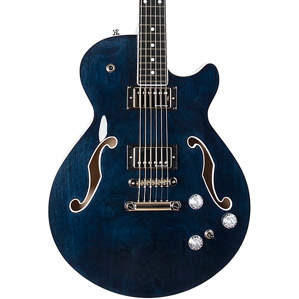 Godin Montreal Premiere A/E Semi-Hollowbody Electric Guitar Indigo Blue